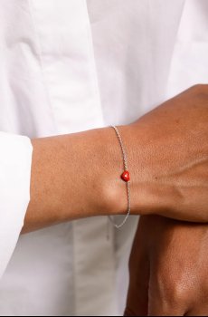 Серебряный браслет Design Letters