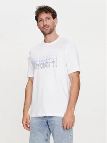 Bugatti Футболка 8350 55042A Білий Modern Fit Bugatti Футболка 8350 55042A Білий Modern Fit