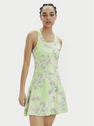 adidas Літня сукня Floral Graphic IS4246 Зелений Slim Fit adidas Літня сукня Floral Graphic IS4246 Зелений Slim Fit