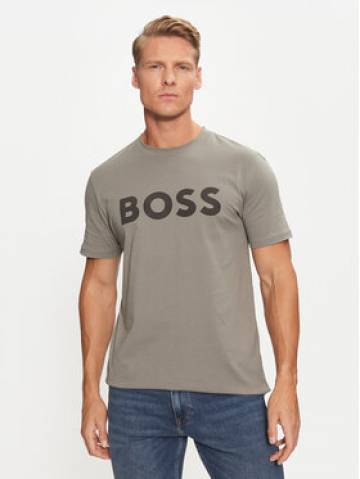 Boss Футболка Thinking 1 50481923 Сірий Regular Fit Boss Футболка Thinking 1 50481923 Сірий Regular Fit