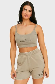 Женские бежевые шорты Бежевый 34 Tally Weijl SSHCOPATTI10