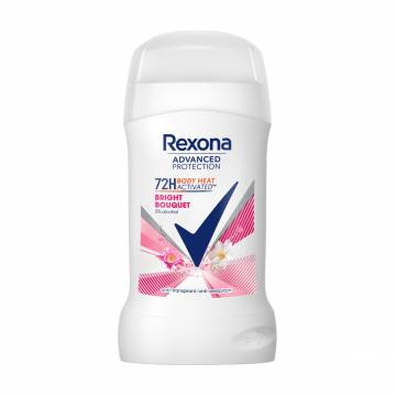 Антиперспирант-стик Rexona Advanced Protection 72H Bright Bouquet женский, 50 мл Антиперспирант-стик Rexona Advanced Protection 72H Bright Bouquet женский, 50 мл