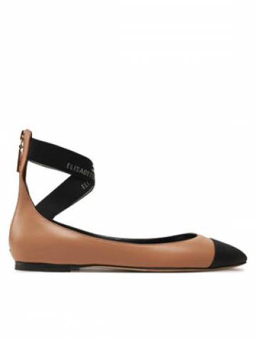 Elisabetta Franchi Балетки SA-59C-46E2-V500 Бежевий Elisabetta Franchi Балетки SA-59C-46E2-V500 Бежевий