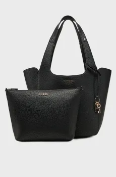 Женская черная сумка Черный ONESIZE Guess HWBG96.40220;BLA