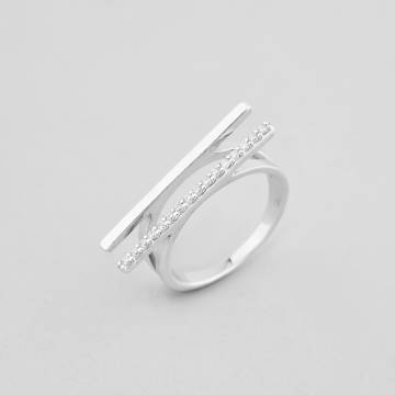 Серебряное кольцо Minimal 11116р-16 16 Серебряное кольцо Minimal 11116р-16 16