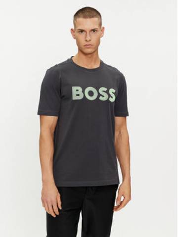 Boss Футболка 50512866 Сірий Regular Fit Boss Футболка 50512866 Сірий Regular Fit