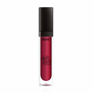Матовый блеск для губ Quiz Cosmetics Joli Color Matte Lipgloss 45 Smooth Berry, 7 мл Матовый блеск для губ Quiz Cosmetics Joli Color Matte Lipgloss 45 Smooth Berry, 7 мл
