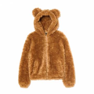 Cropp - Куртка зі штучного хутра - золотисто-коричневий