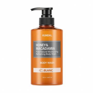 Гель для душа Kundal Honey & Macadamia Body Wash Blanc, 500 мл Гель для душа Kundal Honey & Macadamia Body Wash Blanc, 500 мл