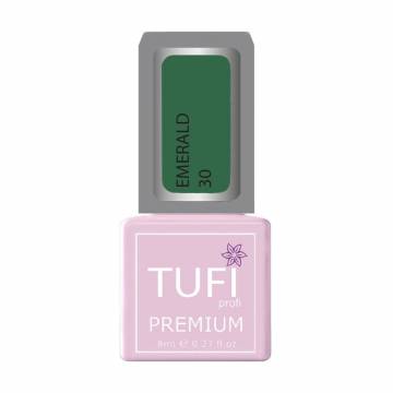 Гель-лак для ногтей Tufi profi Premium Emerald 30 Зеленый опал, 8 мл Гель-лак для ногтей Tufi profi Premium Emerald 30 Зеленый опал, 8 мл