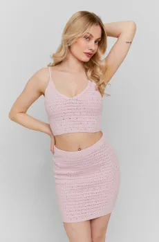 Женский розовый топ Розовый M Tally Weijl SPUCOJOSY