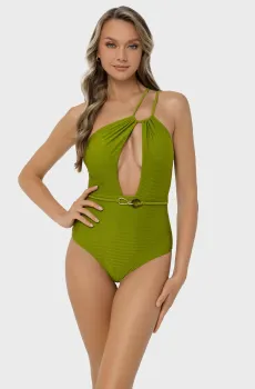 Женский зеленый купальник Зеленый 36 MARC&ANDRE L2510-891