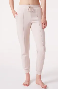 Женские пудровые брюки BUNJI Розовый S Etam 6535433