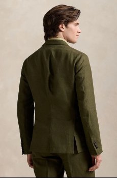 Льняной жакет Polo Ralph Lauren Sportcoat