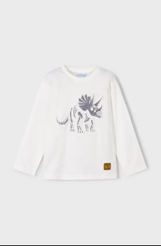 Хлопковый детский лонгслив Mayoral