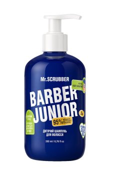 Детский шампунь для волос Mr. Scrubber Barber Junior Natural Hair Shampoo, 200 мл