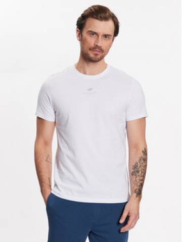4F Футболка 4FSS23TTSHM363 Білий Regular Fit 4F Футболка 4FSS23TTSHM363 Білий Regular Fit