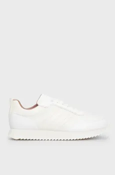 Мужские белые кроссовки LOW TOP LACE UP LOGO LTH Белый 43 Calvin Klein HM0HM01654