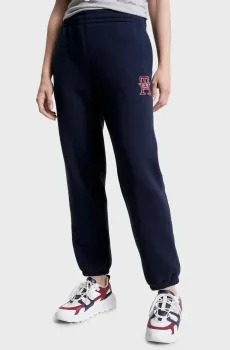 Женские темно-синие спортивные брюки IMD MDRN REG Синий S Tommy Hilfiger WW0WW40854