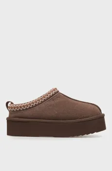 Женские темно-коричневые замшевые угги Lapua Коричневый 39 PRPY PRFAS3135W