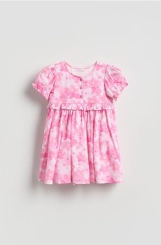 Reserved - Сукня з візерунком - рожевий - 293IB-38P