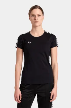 Женская черная футболка Черный XS Arena 001225-510