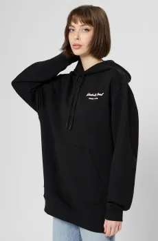 Женское черное худи Черный XL HUGO 50539141;002