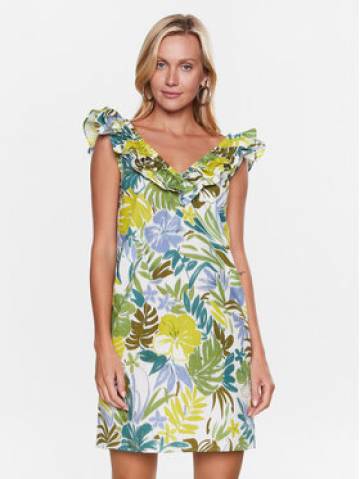 Liu Jo Літня сукня WA3075 TS456 Зелений Regular Fit Liu Jo Літня сукня WA3075 TS456 Зелений Regular Fit