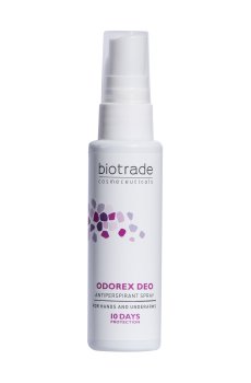Антиперспирант-спрей длительного действия Biotrade Odorex Deo Antiperspirant Spray 10 дней без пота и запаха, унисекс, 40 мл