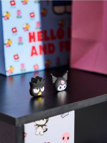 Захисники для кабелю 2 штуки Hello Kitty and Friends - чорний Захисники для кабелю 2 штуки Hello Kitty and Friends - чорний