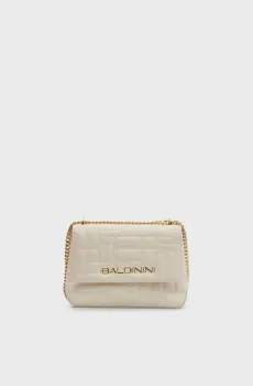 Женская бежевая кожаная сумка Бежевый ONESIZE Baldinini G1GPWGAG0042;010