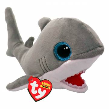 Мяка іграшка TY Beanie Babies Сіра акула Finnegan 15 см (37376) Мяка іграшка TY Beanie Babies Сіра акула Finnegan 15 см (37376)