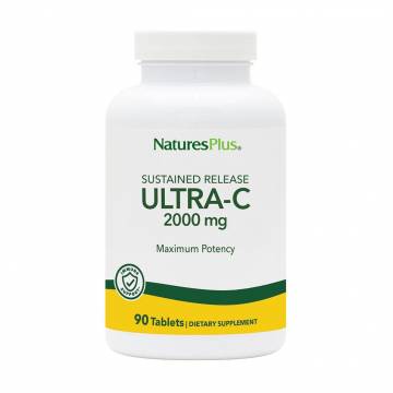 Витамин С NaturesPlus Ultra-C Vitamin C 2000 мг, 90 таблеток