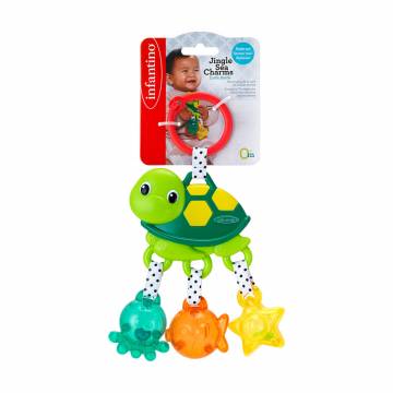 Навесная игрушка Infantino Морская черепашка, 14*5*27.5 см, с рождения (316188I) Навесная игрушка Infantino Морская черепашка, 14*5*27.5 см, с рождения (316188I)