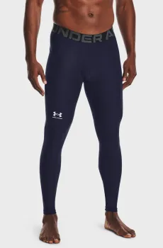 Мужские темно-синие тайтсы UA HG Armour Leggings Синий S Under Armour 1361586-410