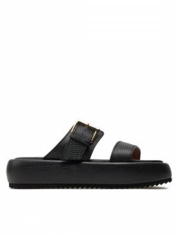 Pollini Шльопанці SA28245I0ITD0000 Чорний Pollini Шльопанці SA28245I0ITD0000 Чорний