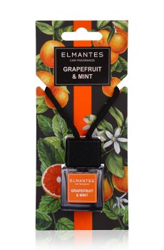 Ароматизатор для авто Elmantes Grapefruit & Mint, 8 мл