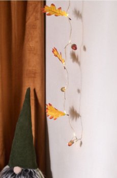 LED гірлянда - мандариновий