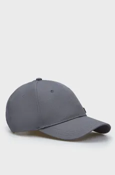 Мужская темно-серая кепка ESSENTIAL PATCH  BB Серый ONESIZE Calvin Klein K50K510487