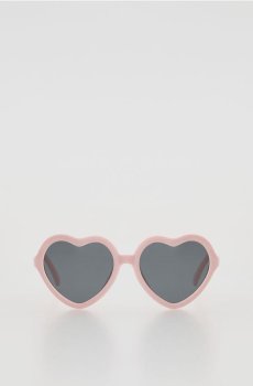 Reserved - Сонцезахисні окуляри у формі серця - рожевий - 513IW-30X