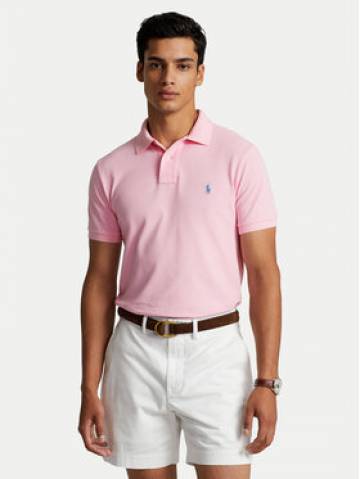 Polo Ralph Lauren Поло Core Replen 710782592 Рожевий Custom Slim Fit Polo Ralph Lauren Поло Core Replen 710782592 Рожевий Custom Slim Fit