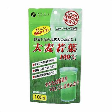 Аодзиру Fine Japan Young Barley Grass Powder, 100 г Аодзиру Fine Japan Young Barley Grass Powder, 100 г