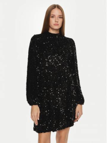 Vila Коктейльна сукня 14103750 Чорний Regular Fit Vila Коктейльна сукня 14103750 Чорний Regular Fit