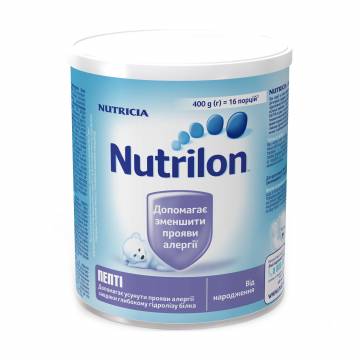 Сухая молочная смесь Nutrilon Пепти, от рождения, 400 г Сухая молочная смесь Nutrilon Пепти, от рождения, 400 г