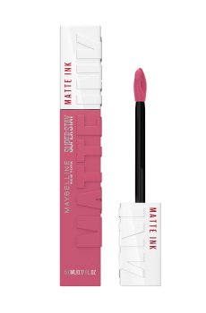 Стойкая жидкая матовая помада для губ Maybelline New York Super Stay Matte Ink, 15 Lover, 5 мл