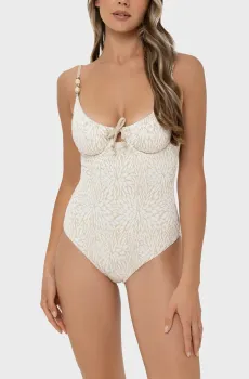 Женский купальник с узором Разноцветный 36D MARC&ANDRE L2509-821