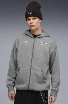 BMW M Motorsport Essentials Mens Full-Zip Hooded Jacket