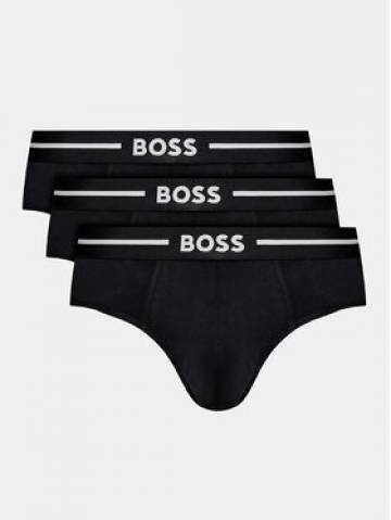 Boss Набір з 3 пар сліпів Bold Hipster Briefs 50510679 Чорний Boss Набір з 3 пар сліпів Bold Hipster Briefs 50510679 Чорний