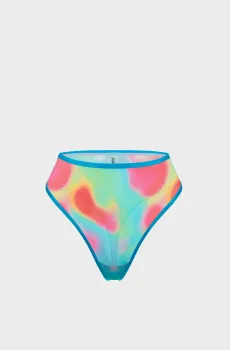 Женские голубые трусики с узором Голубой XS brabrabra SLZ26502102_(1)