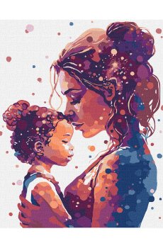Картина по номерам Ideyka Объятия матери, 40*50 см (KHO8345)